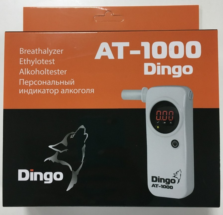 Алкотестер Динго AT1000 Dingo в коробке